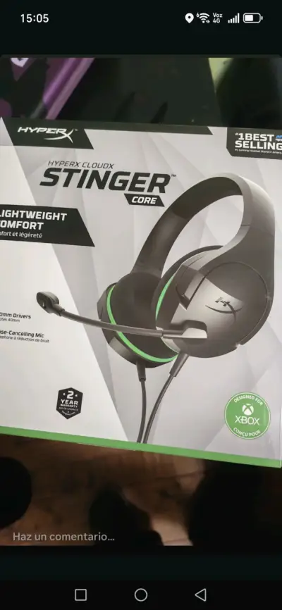 Auriculares HyperX Stinger Core - miniatura 1