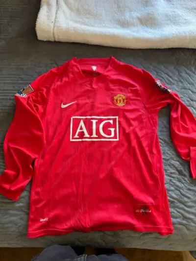 Camiseta fútbol Ronaldo Manchester United - miniatura 2