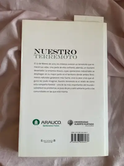 Libro 'Nuestro Terremoto' usado - miniatura 2