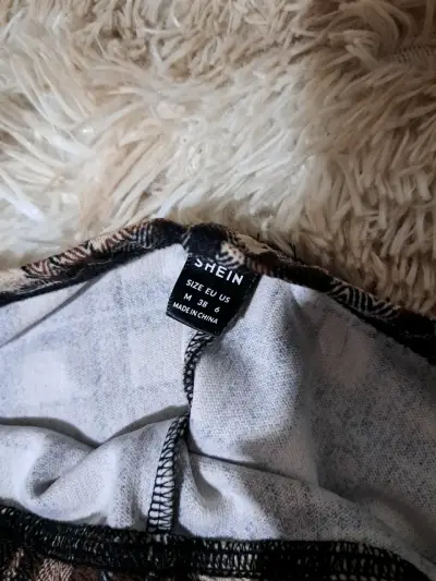 Leggings Shein a cuadros - miniatura 5