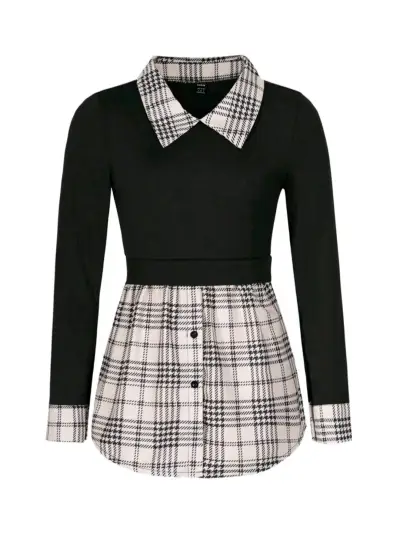 Blusa femenina estampada - miniatura 1
