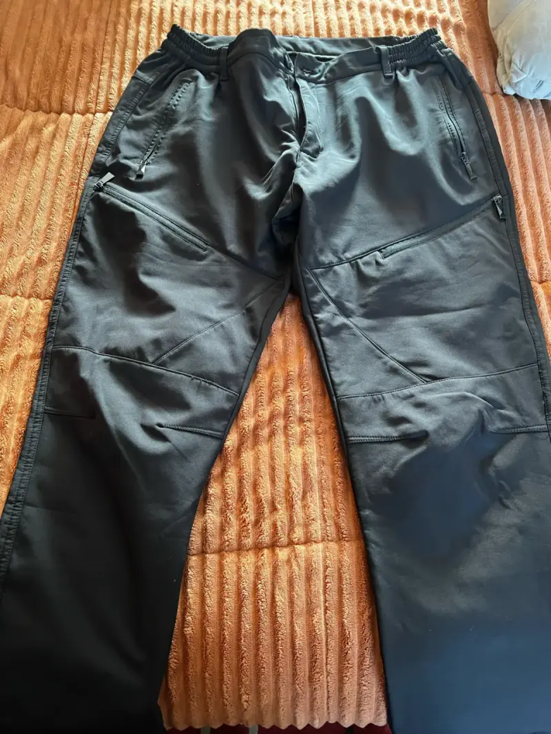 Pantalones cargo gris,negro y café claro - 5