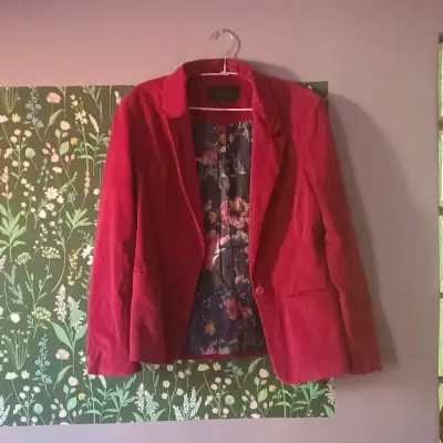 Blazer burdeo estilo casual Marquis - miniatura 1