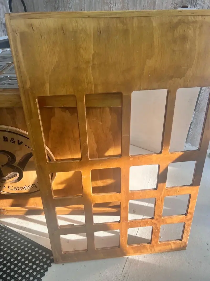 Módulo de catering de madera - 2