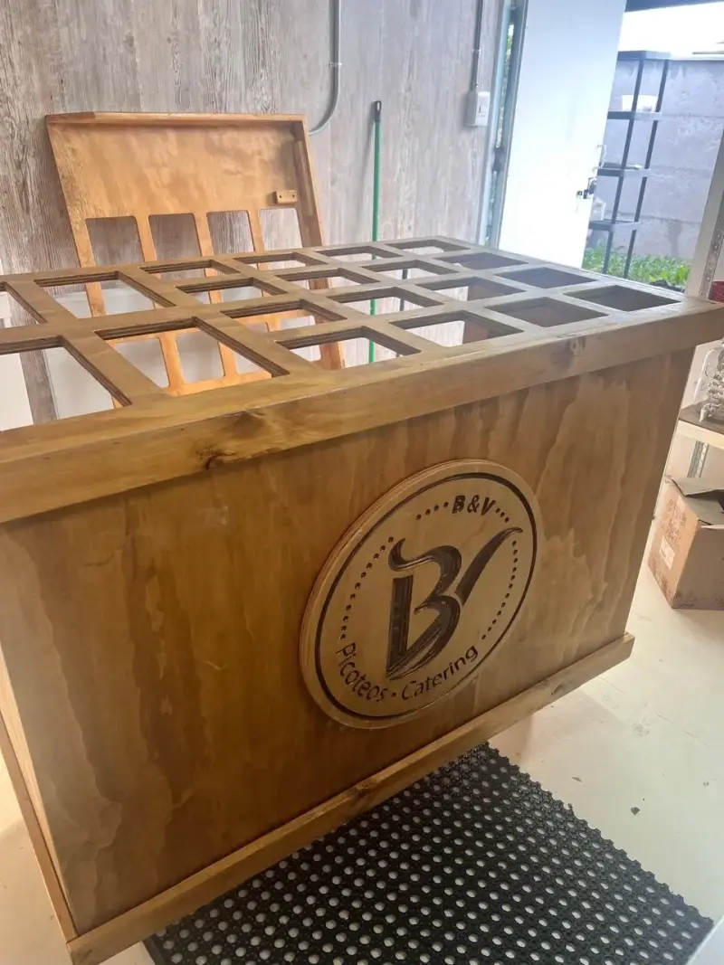 Módulo de catering de madera - 3