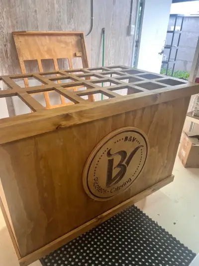 Módulo de catering de madera - miniatura 3