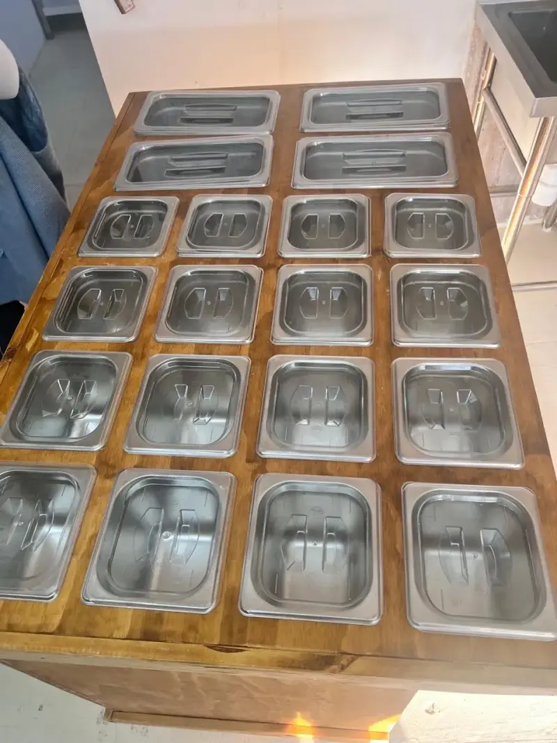 Módulo de catering de madera - 5