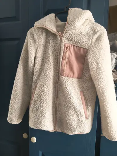 Chaqueta de lana beige - miniatura 2