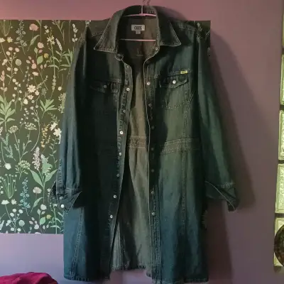 Chaqueta larga de mezclilla marca Cecil - miniatura 1