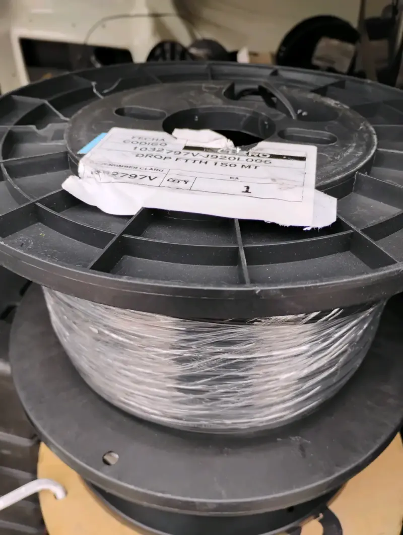 Carrete de cable de fibra 150m - 1