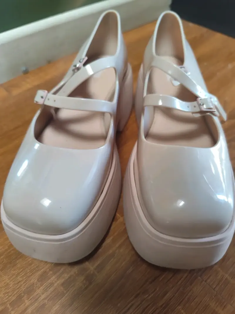 Zapatos Melissa Farah plataforma rosado - 3