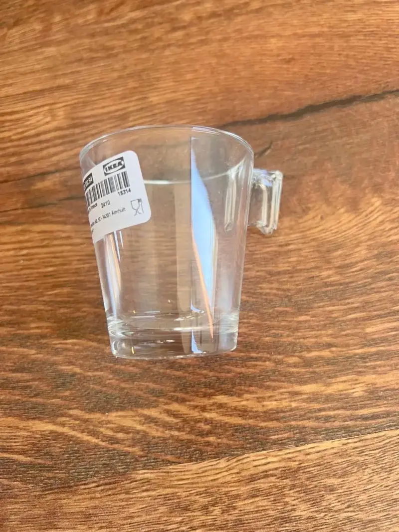 Taza de expreso de vidrio - 1