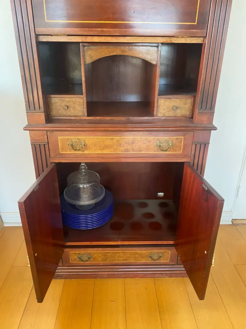 Secreter de madera vintage - 3