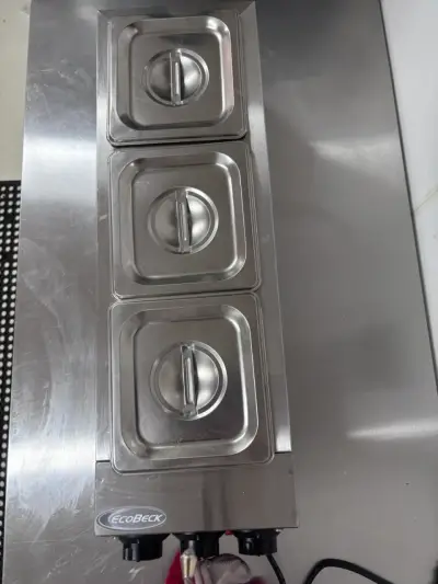 Chocolatera eléctrica de tres compartimentos - miniatura 2