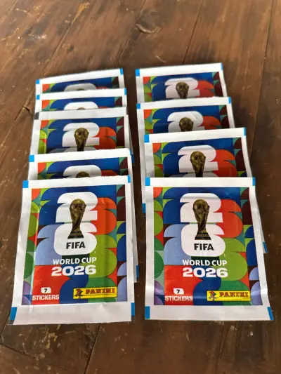 10 Sobres stickers Mundial 2026 - miniatura 1