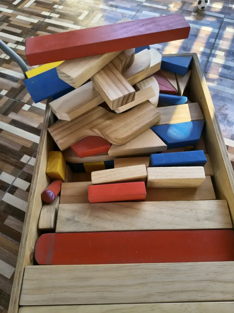 Bloques de madera educativos - 2