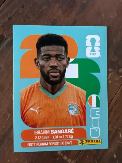 CIV12 Lámina Panini Ibrahim Sangaré - miniatura 1