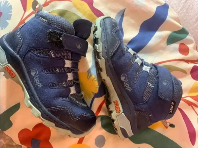 Botas infantiles azules
