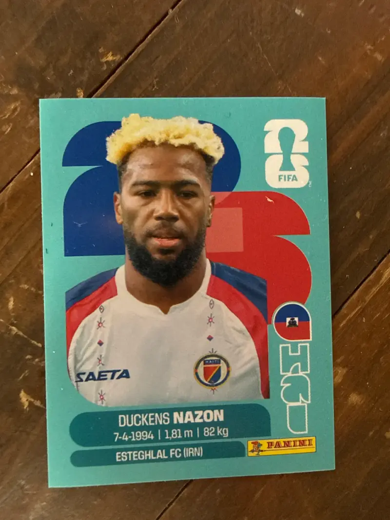 Hai 18 Lámina fútbol Panini 2026