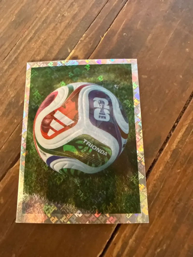 Fwc 5 Lámina holográfica balón FIFA