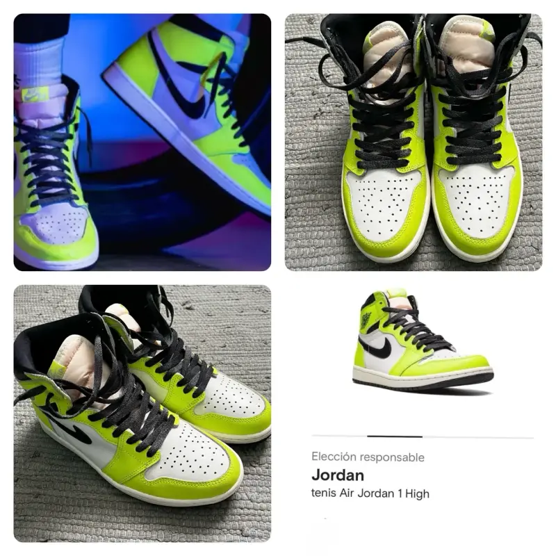 Zapatillas verde y blanco - 3