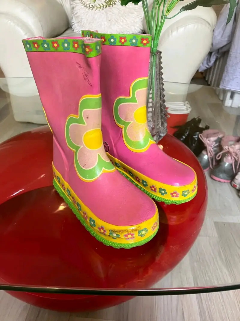 Zapatillas infantiles con velcro y botas - 4
