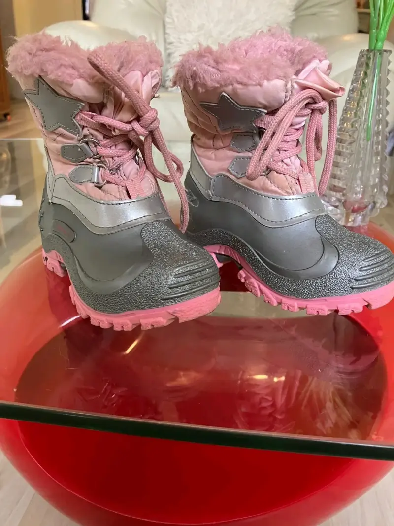Zapatillas infantiles con velcro y botas - 5