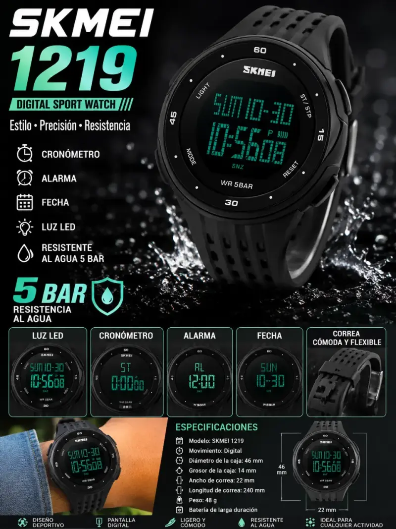 Reloj deportivo SKMEI 1219 - 1