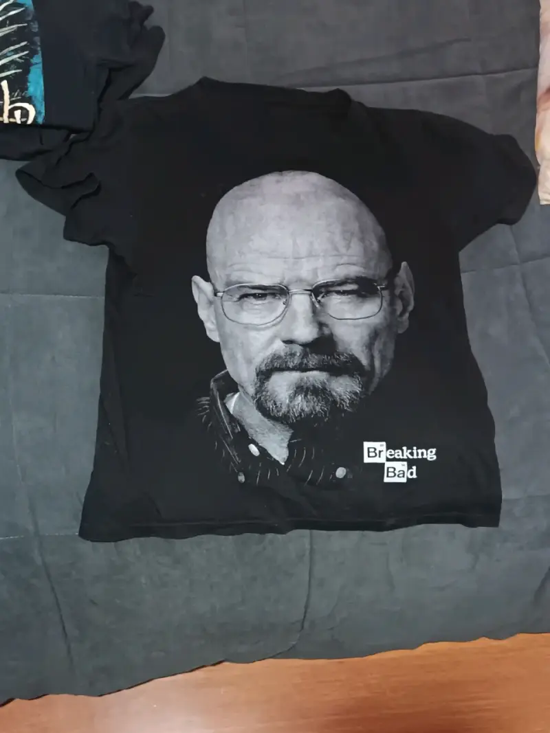 Polera negra Breaking Bad