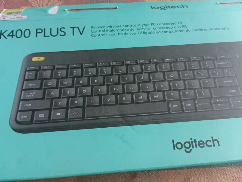 Teclado Logitech K400 Plus TV