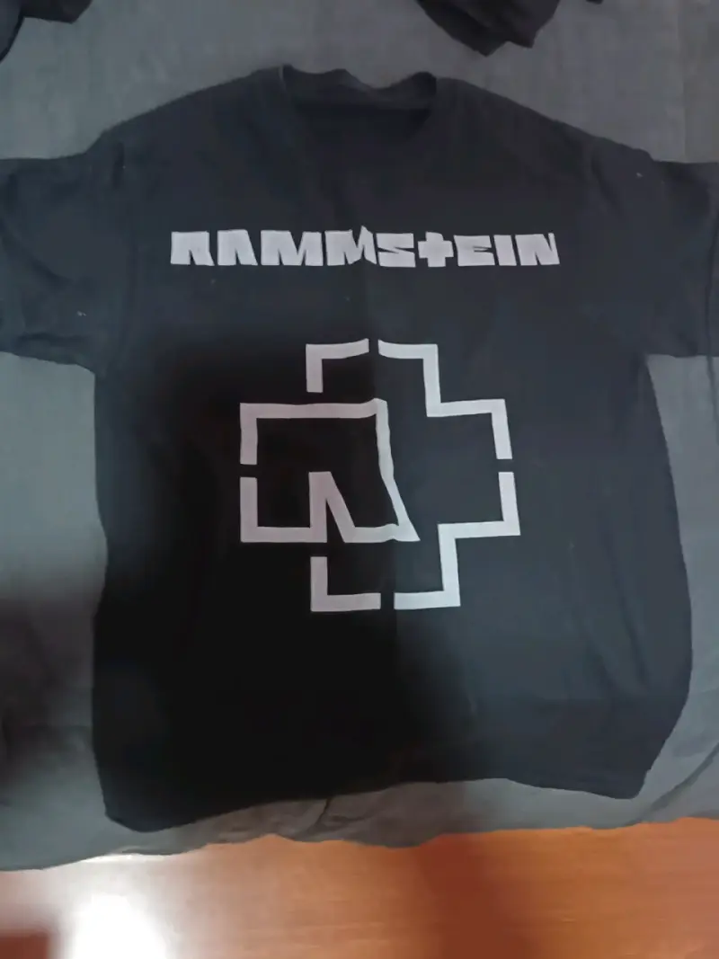 Polera negra Rammstein
