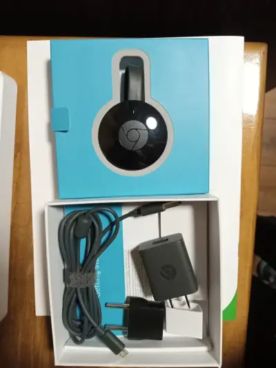 Chromecast con cable y cargador  (2da Generacion) - miniatura 1
