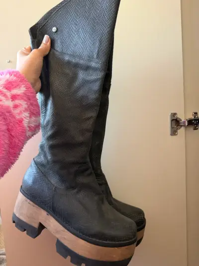 Botas c/moran de plataforma - miniatura 1
