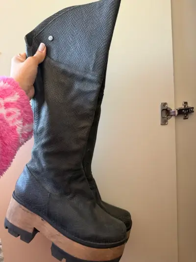 Botas c/moran de plataforma - miniatura 2