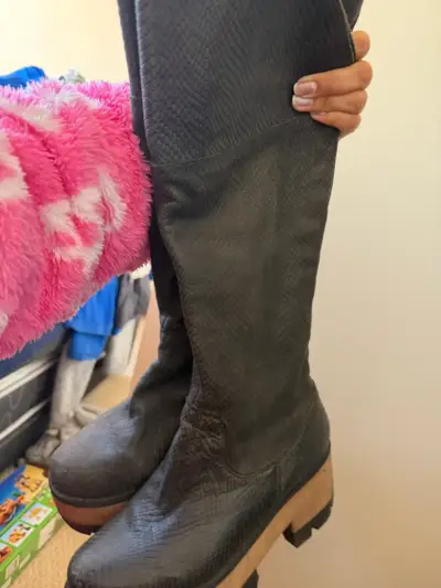Botas c/moran de plataforma - miniatura 4