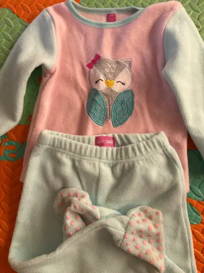 Pijama polar bebé búho 36M - miniatura 1
