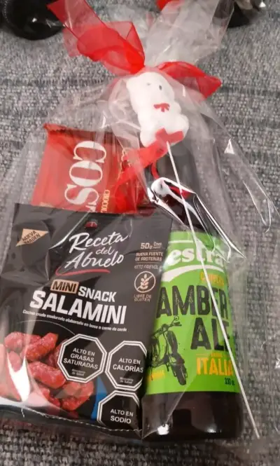 Pack regalo cerveza y snack - miniatura 1