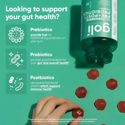 Goli Pre+Post Probiotics Gomitas - miniatura 2