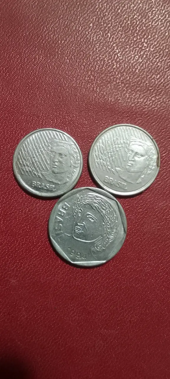 Monedas de Brasil año 1994 - 2