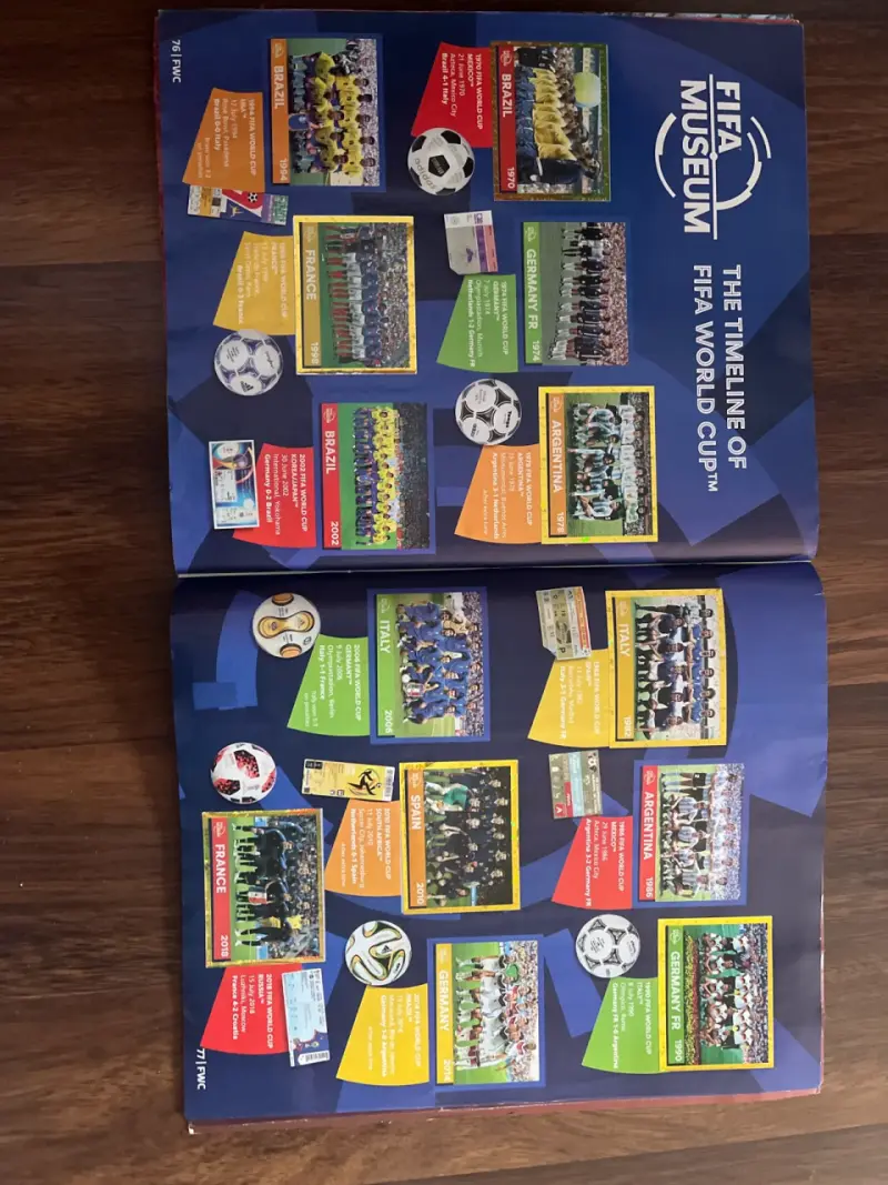 Álbum Panini Mundial Qatar 2022 Completo - 6