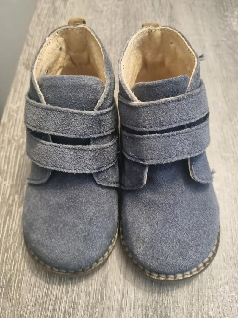 Botines azul para niños - 1