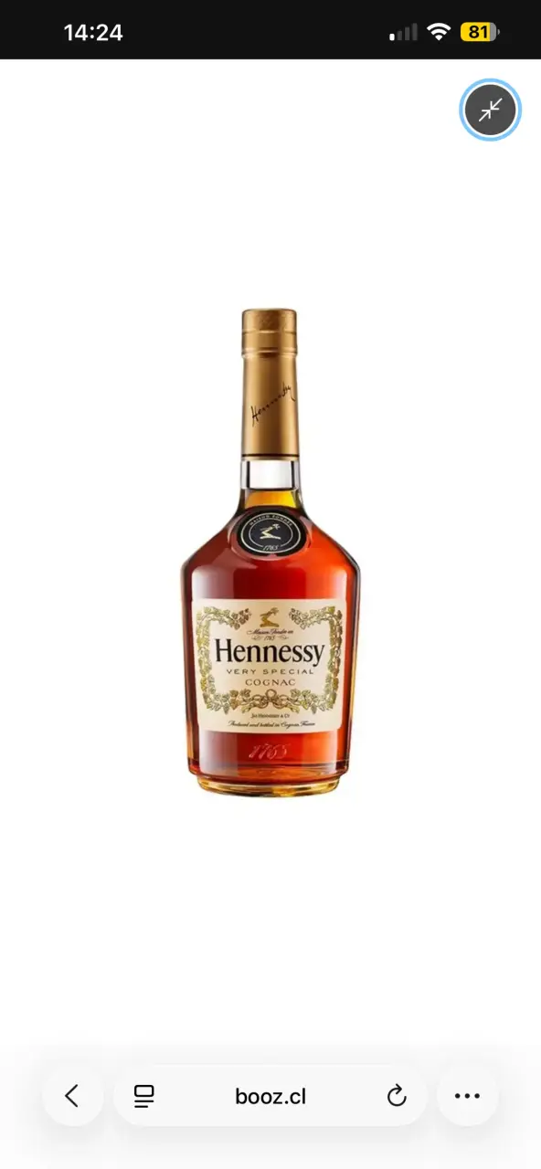 Cognac Hennessy Very Special