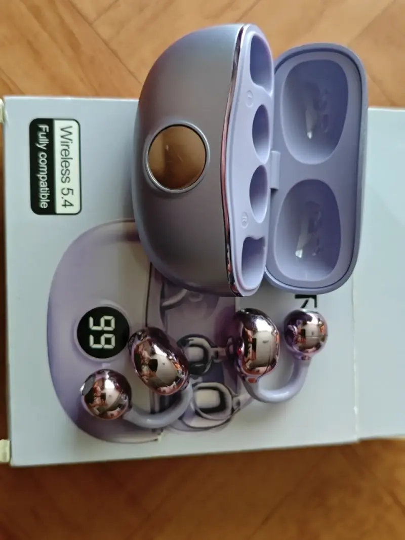 Auriculares inalámbricos con caja - 2
