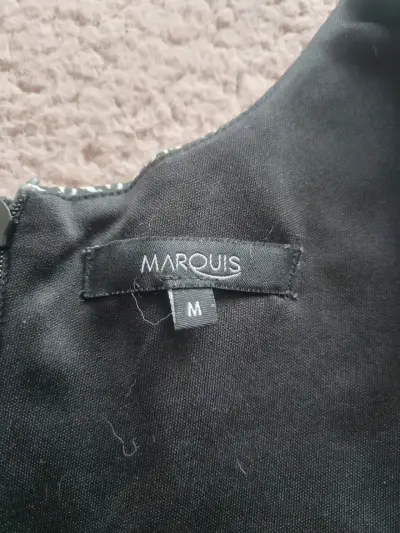 Vestido negro Marquis talla M - miniatura 1