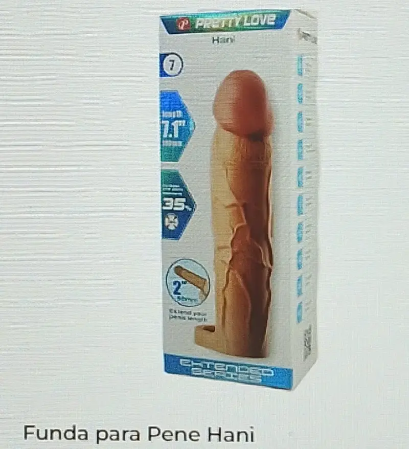 Funda extensora para pene Pretty Love