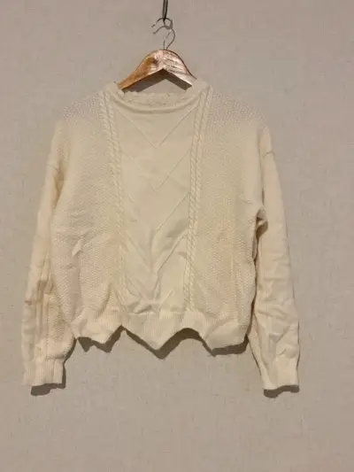 Sweater mujer color crema - miniatura 2