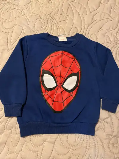 Polerón Spiderman niño talla 2 - miniatura 1