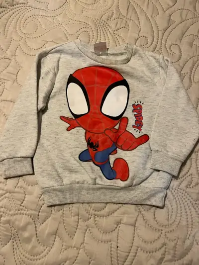 Polerón Spiderman niño talla 2 - miniatura 3