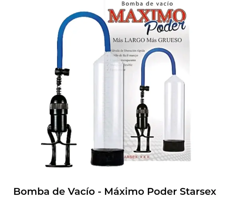 Bomba de vacío Máximo Poder