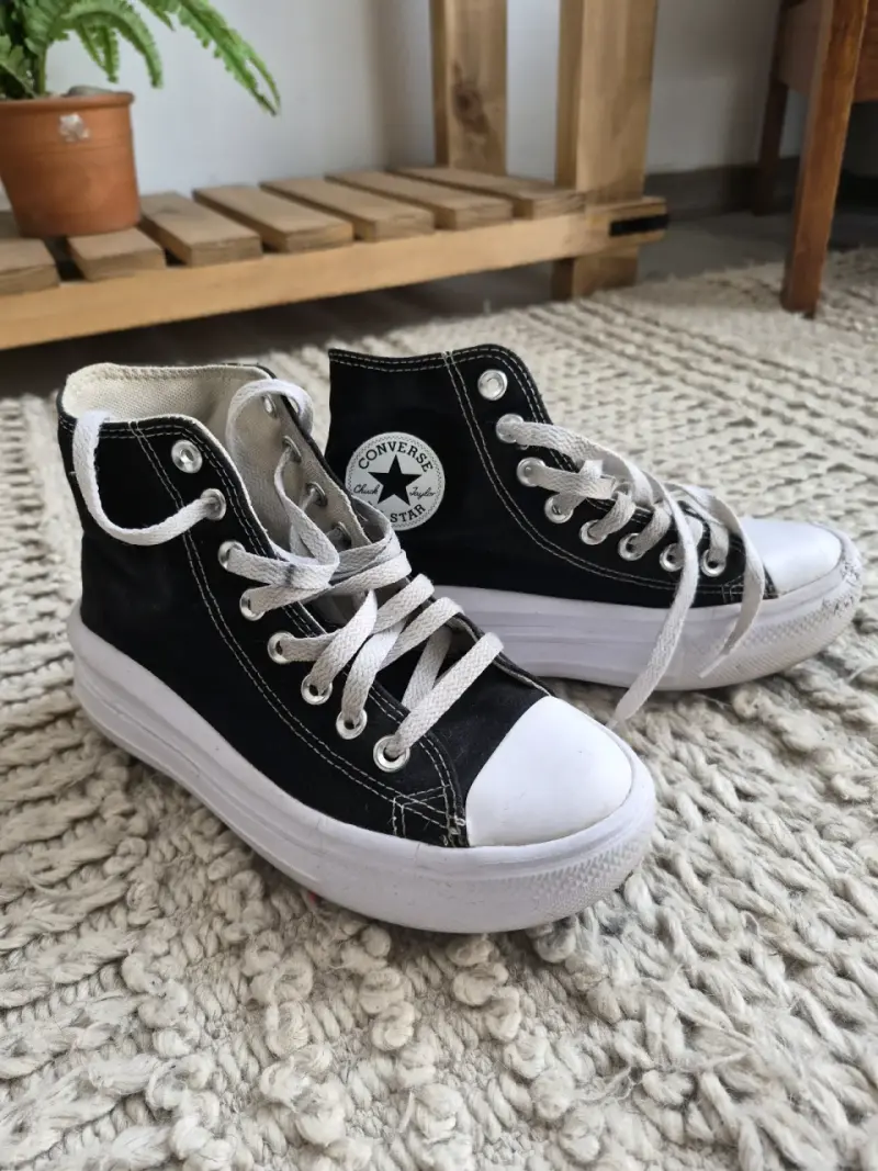 Zapatillas Converse negras clásicas - 3